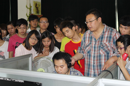 公司学子赴合肥橡树动画公司开展实践教学