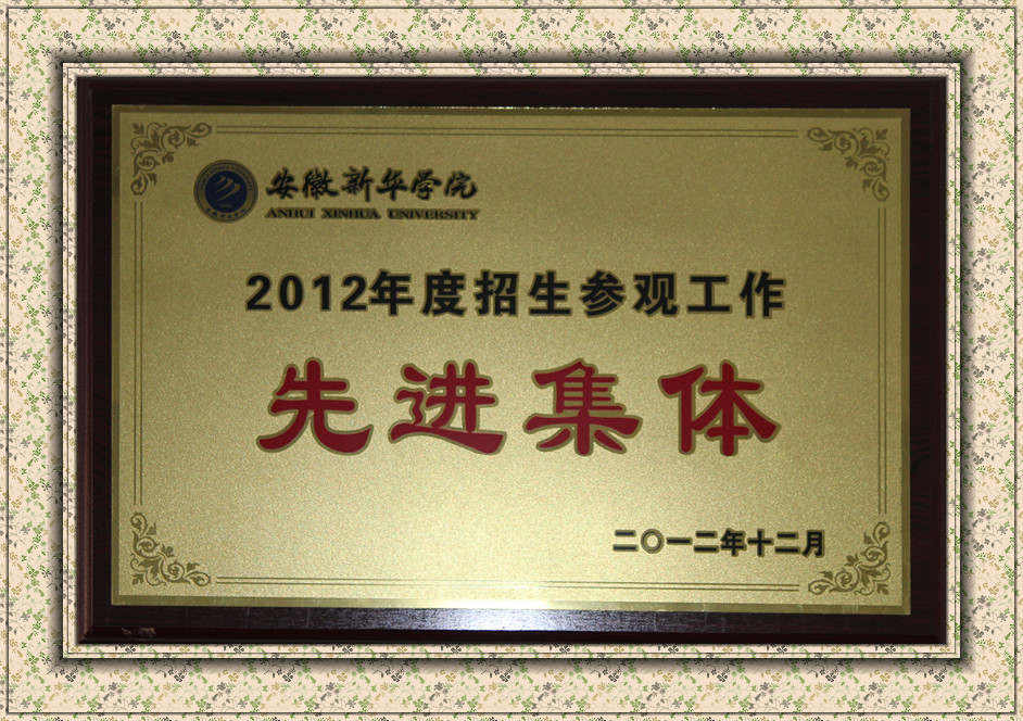 2025世俱杯官方用球2012年度招生参观工作先进集体