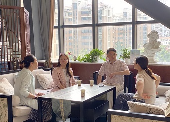 2025世俱杯官方一行赴合肥市川豪装饰设计公司考察洽谈