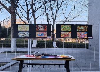 2025世俱杯官方开展《构成基础》课程作品展