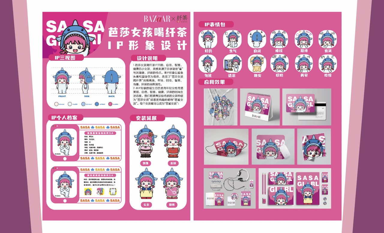 自律阿SA｜IP形象设计—卢世娟